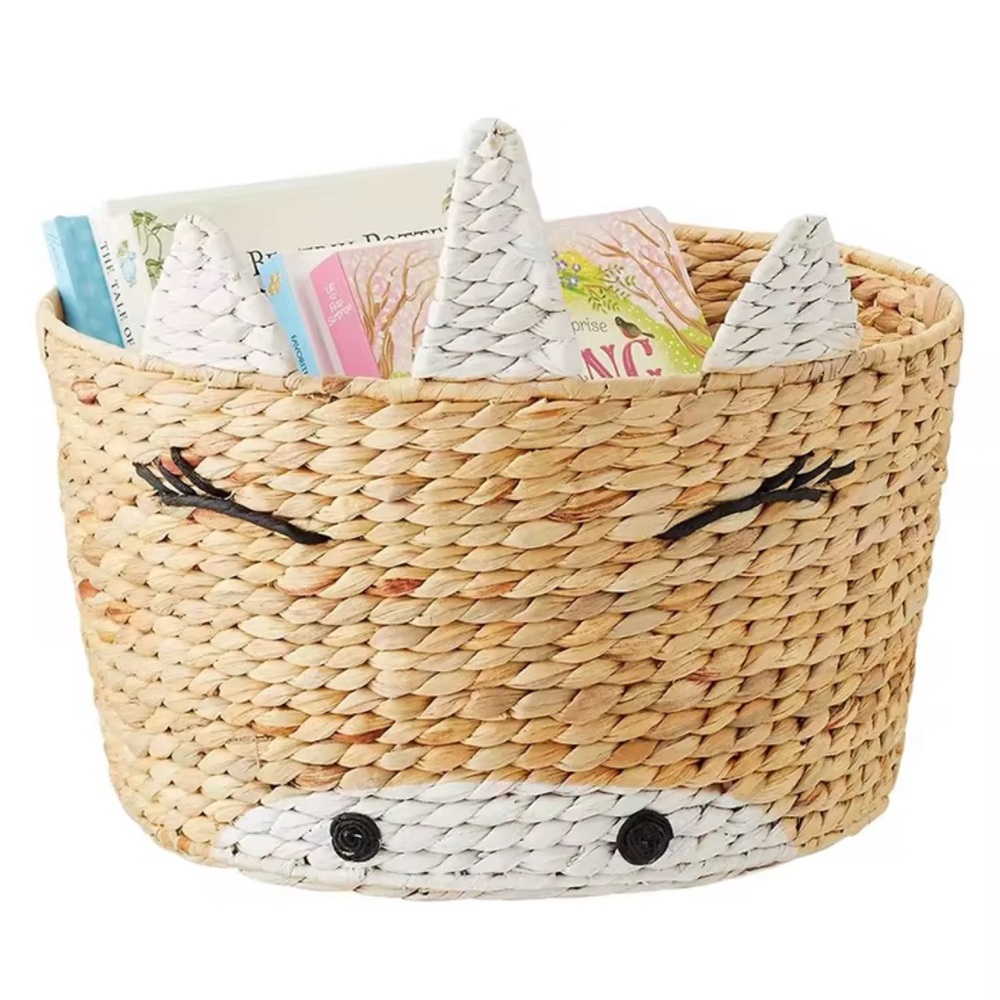 Unicorn Water Hyacinth Basket